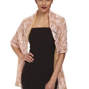 Betsey Johnson lace wrap EUC